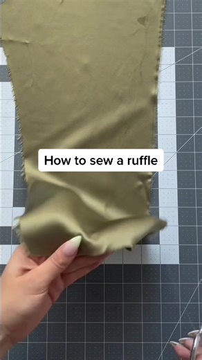 How to Sew a Perfect Ruffle! Sewing Techniques & Tutorial