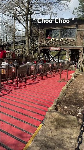 Alton towers, runaway mine train - choo choo #altontowersresort #choochoo