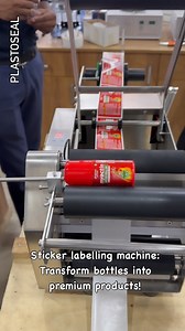 #stickerlabellingmachine | Plastoseal Packaging
