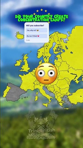 Which country created concentration camps? 🇪🇺👀 #mapping #geography #history #europe #spain