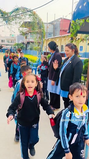 #goodbye#schoollife#orchidschoolchitwan🏫#fypシ゚viral