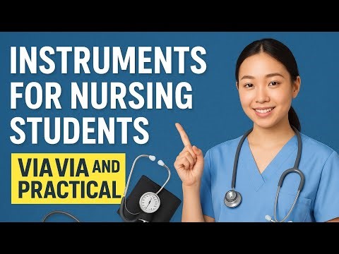 🔴 LIVE: Nursing Instruments & Articles | GNM BSc Nursing | Nursing Lab Equipment | ViaVia