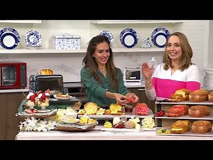 Bread Bread (3)1.5lb Fresh Baked Crumb Cake Bread Loaves on QVC