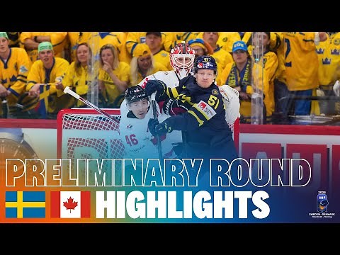 Highlights: Sweden vs Canada | 2025 #MensWorlds #IIHF