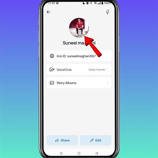 Change IMO Profile Picture || Change Your Profile Picture On IMO Account #shorts #imo