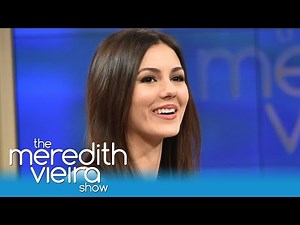 Victoria Justice Plays 'Celebrity Eye Candy" | The Meredith Vieira Show