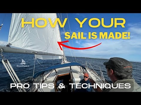 How Your SAIL Is Made! The Art and Science of Sailmaking by a loft that's been around 154 years yrs!
