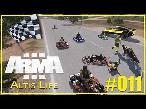 Arma 3 Altis Life | DE100 | Das verrückte Kartrennen :D #011