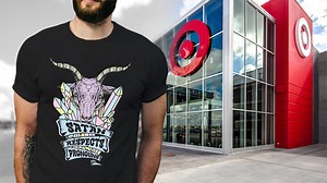 1.6K views · 90 reactions | TARGET STORES UNDER FIRE FOR SELLING SATANIST CLOTHING! | American Truth Project | Facebook