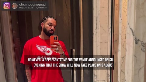 Drake postpones concert due to 'travel logistics'