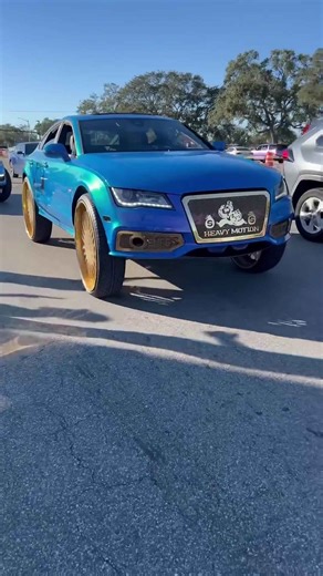 Audi A7 on Gold 30’s Forgiatos Ridin