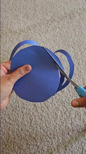 Colourful paper danglers backdrop/ Paper swirl DIY #shorts #youtubeshorts #trendingshorts