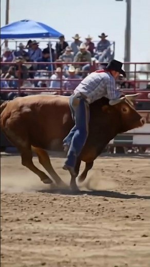 Bull Launches the Cowboy High Into the Air! 🤠🔥 | USA Rodeo Gone Wild