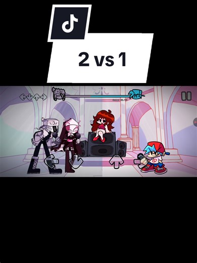 Ruv y sarvente contra bf 😱 porteando a mid fight masses #fnfmod #vslice #modvslice #edit #mfm