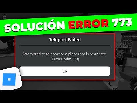 🔴 How to Fix Error Code 773 in Roblox (2026) How to Fix Error 773 in Roblox 🚀