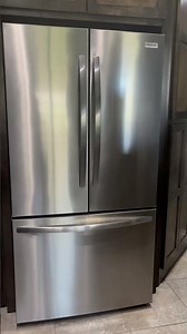 It is perfect for my kitchen I love the design of the interior #frigidaire #newfridge #mothersday
