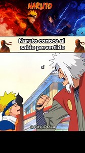 Naruto conoce al sabio pervertido #naruto #narutoshippuden #jiraiya #jiraiyasensei #sakura | JutsuOtaku