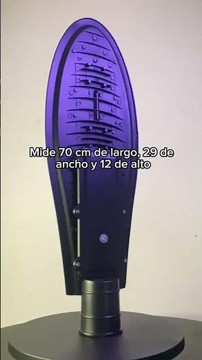💡 Lámpara para Alumbrado Público Suburbana – 100W con Fotocelda
