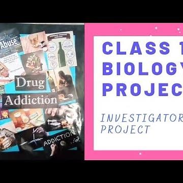 Biology Investigatory project class 12 | DRUG ADDICTION | CBSE board #drugaddiction #project