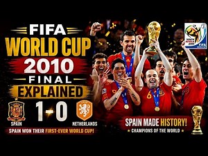 How Spain Won the 2010 FIFA World Cup Final
