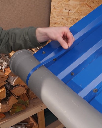 Installing PVC Pipe Gutter | Humor Train