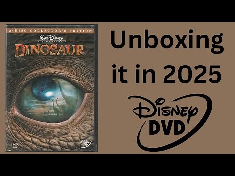 Unboxing "Dinosaur (2000)" on a Brand New 2-Disc Collector's Edition DVD in 2025
