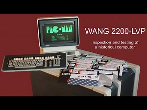 WANG 2200 LVP is running again !