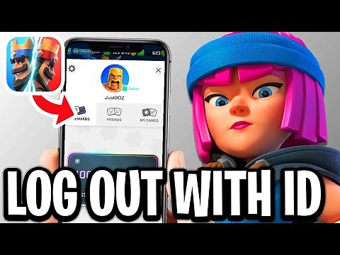 How To Log Out Of Supercell ID In Clash Royale - Step By Step