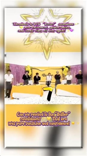 Flashback to that smooth like butter countdown — the hype, the smiles, the golden energy! 💛#shorts