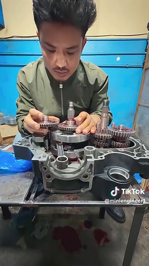 DIY Heavy Bike Engine Repair Kit Project