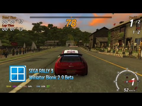 SEGA RALLY 3 (AC) - Championship Mode Gameplay on Winlator Bionic 2.9