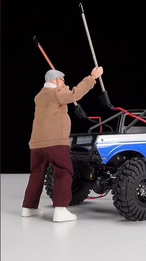 RC Night Crawling Evolves! ✨ LED Whip Lights for 1/24 & 1/18 Crawlers are Here!