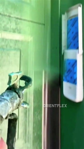 Transform Your Door with This Paint Hose Hack! #shorts #diy #hacks #paint #tools