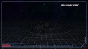 Astronomers see two black holes collide, combine