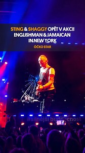 111K views · 1.4K reactions | První den Colours of Ostrava a už se dějí věci! 勞Sting se Shaggym zpívají Englishman & Jamaican in New York.   | ÓČKO STAR | Facebook