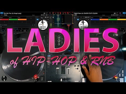 Ladies Hip Hop & R&B Mix: First Mix on Turntables | Dan Alex