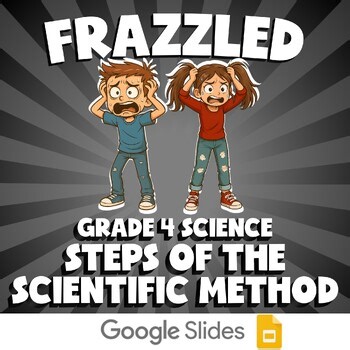 Steps of the Scientific Method FRAZZLED Science Game | No Prep Grade 4 Review