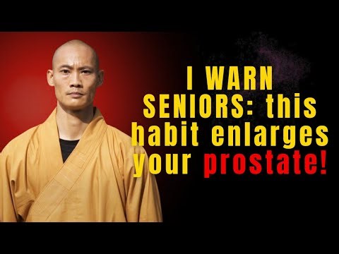 I WARN SENIORS: this habit enlarges your prostate! | Health Tips