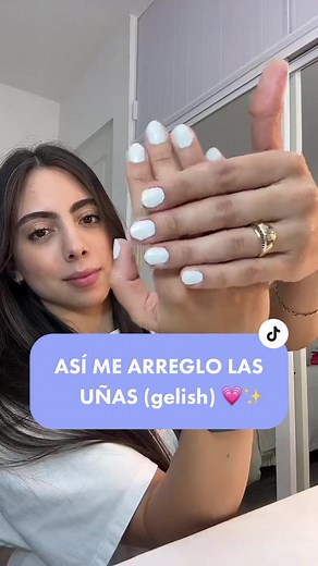 Tutorial fácil de uñas en casa con Gelish 💗