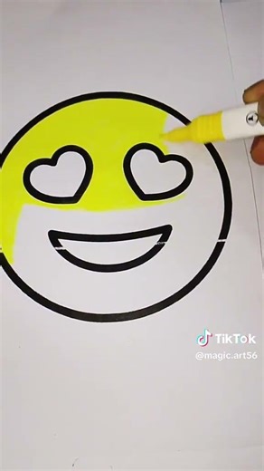Smiley Face Drawing | Fun Art for Children#kidsfun #easydrawing