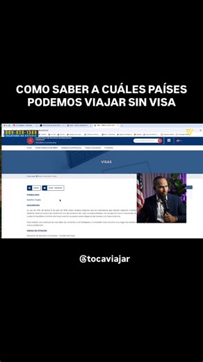 Lic. Gregorio Martínez 🌏 on Instagram: "Cómo saber a cuáles países los dominicanos podemos viajar sin visa? TUTORIAL PASO A PASO ✍️ #tocaviajar"