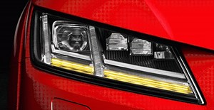 VIDEO: Cum funcţionează farurile Matrix LED de pe noul Audi TT