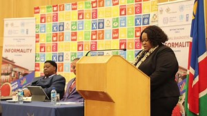 Informal protection… The labour ministry recognises its pivotal role in ensuring effective labour and employment services, as well as social protection for workers in the informal economy. The ministry is currently hosting a two-day workshop in Windhoek on the subject under the theme "Setting the Stage for a National Diagnostic of Informality in Namibia”. Video: Contributed | New Era Newspaper