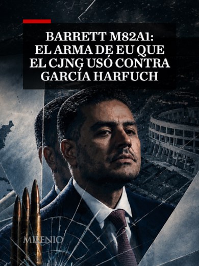 🚨 #MPlus | El 26 de junio de 2020, Omar García Harfuch sobrevivió a un atentado del CJNG en Lomas de Chapultepec. De acuerdo con un informe balístico-forense, los sicarios utilizaron cuatro rifles Barrett: tres modelo M82A1 y uno modelo M107A1. Una investigación especial de MILENIO revela que uno de esos fusiles fue adquirido legalmente en una armería de Texas y posteriormente traficado a México por una red de intermediarios estadounidenses que abastecía a organizaciones criminales. 🖋️ Encuent
