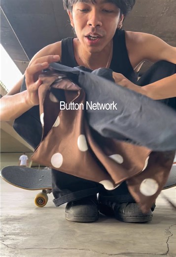 Bandana cap Button Network #cap