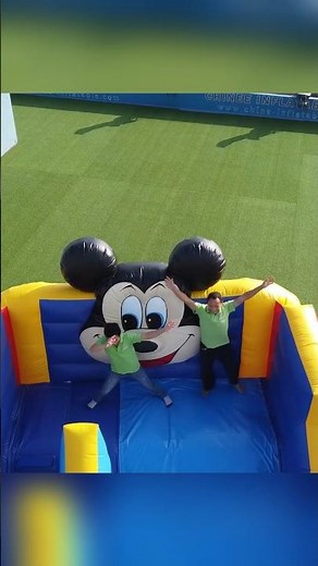 Join Mickey's Magical Slide Adventure! Discover the Disney Mickey Mouse Inflatable Slide!