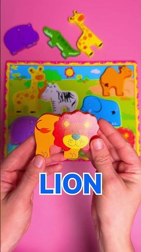 Let’s Learn Animal Names 🐯🧩