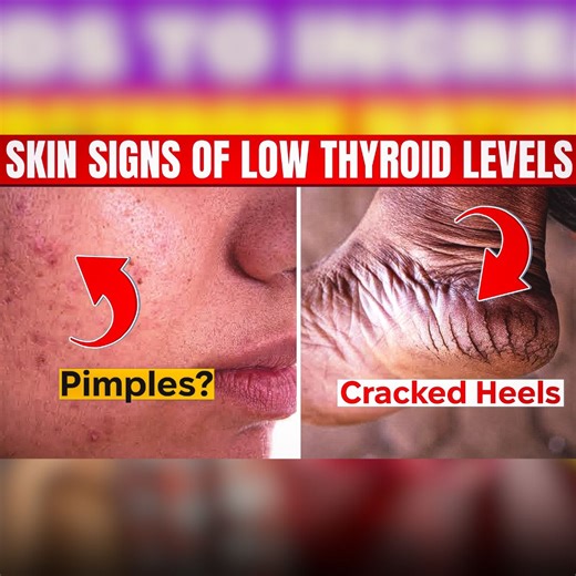 7 Skin Signs of Low Thyroid Levels: What Your Skin is Telling You? #skin #signs #lowthyroid #levels #health #healthapta #HealthTips | Healthapta