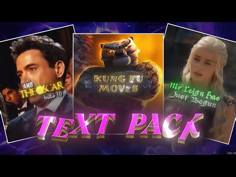 AE - Like text on Alight Motion with full Preset