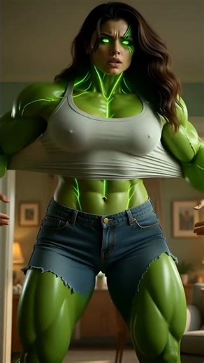 She Hulk Transformation 👀